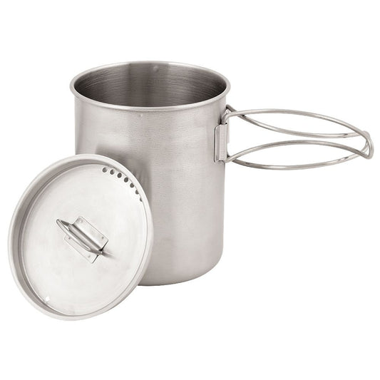 Stainless Steel Cup with Vented Lid