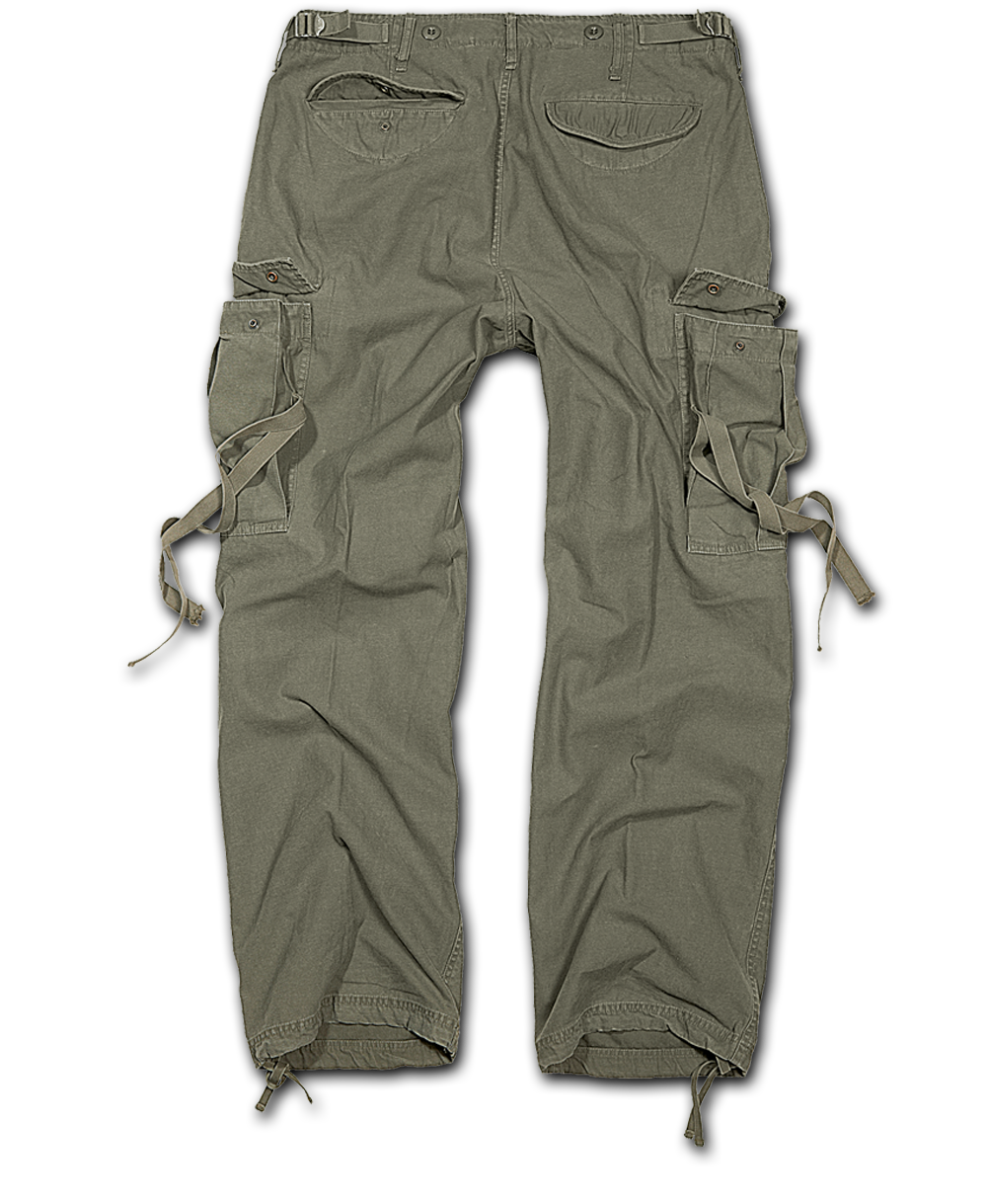 Brandit M-65 Cargo Pants: Olive Drab