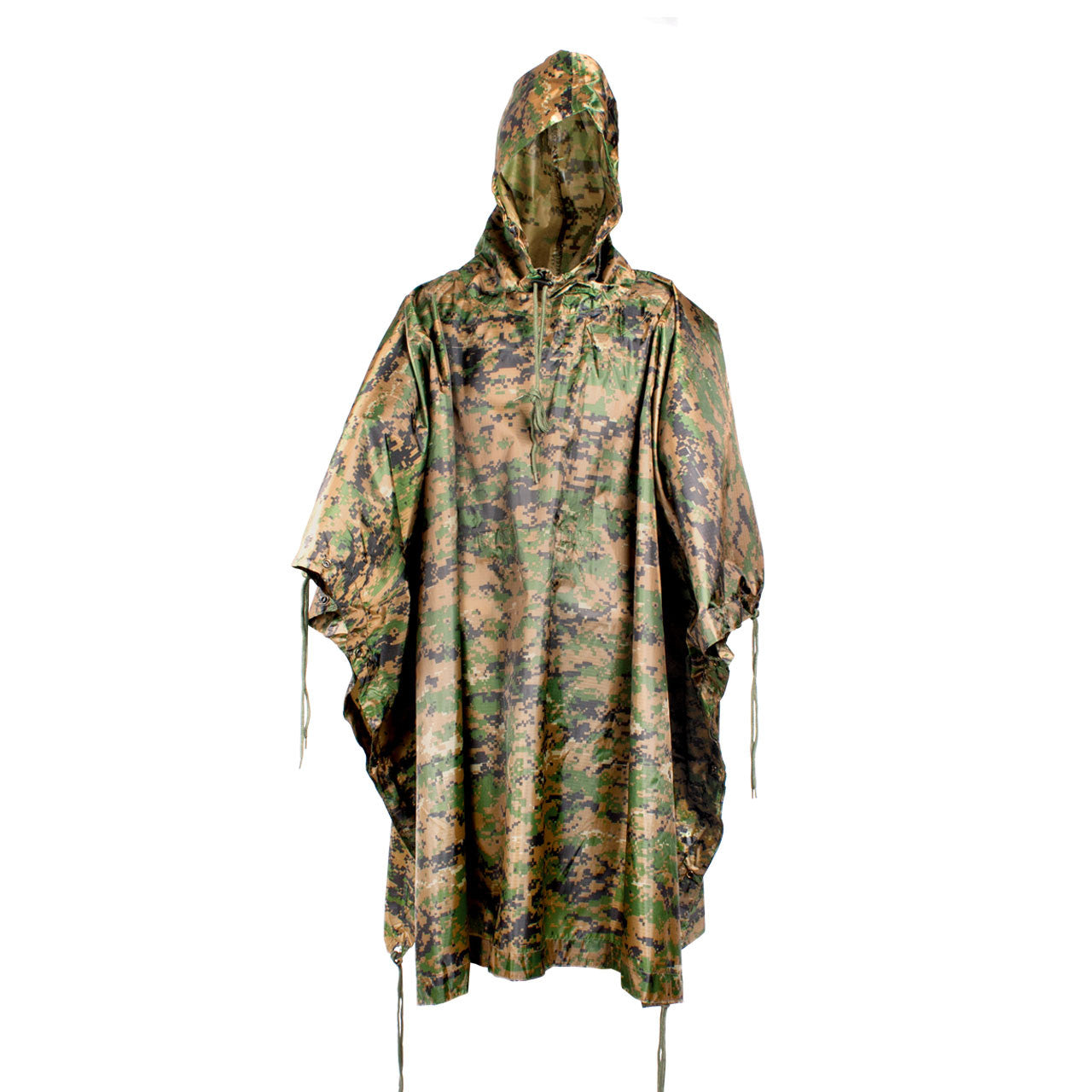 Red Rock Ripstop Nylon Poncho