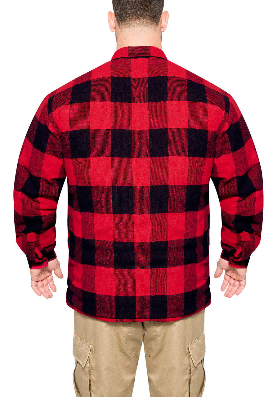 Rothco Buffalo Plaid Quilted Lined Jacket