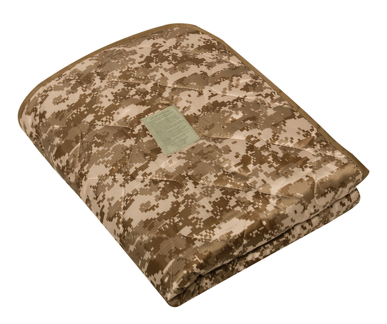 Rothco Camo Poncho Liner: Desert Digital Camo