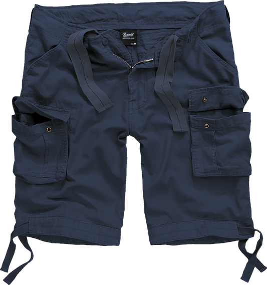 Brandit Utility Cargo Shorts: Navy