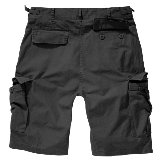 Brandit BDU Ripstop Cargo Shorts: Black