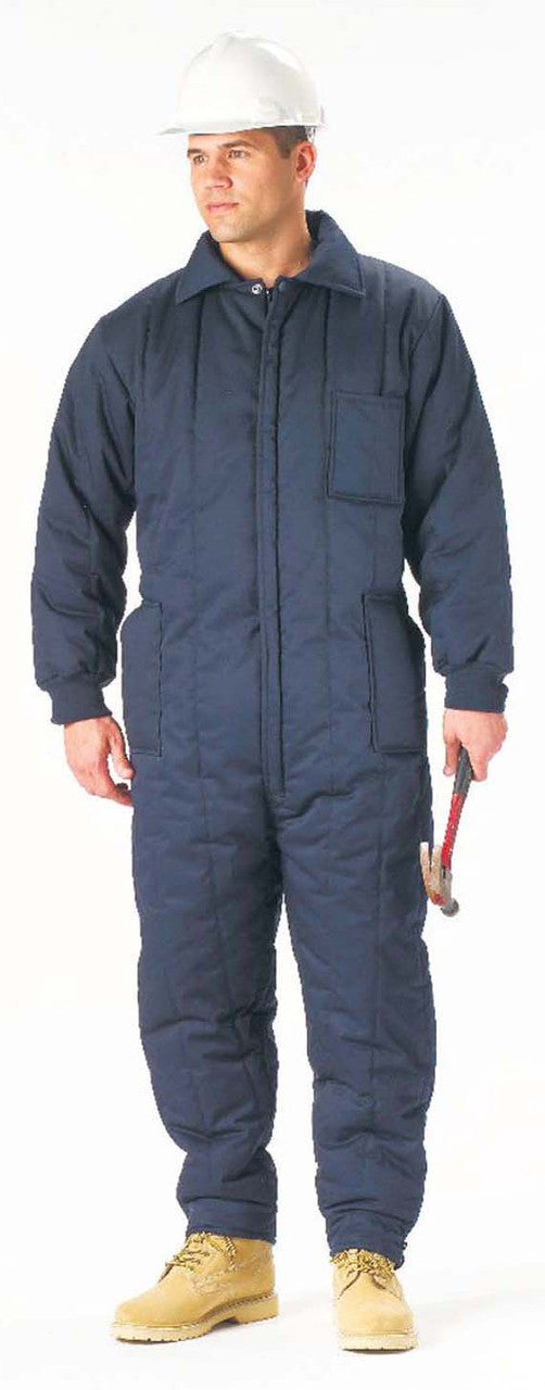 Rothco Insulated Coveralls: Navy Blue
