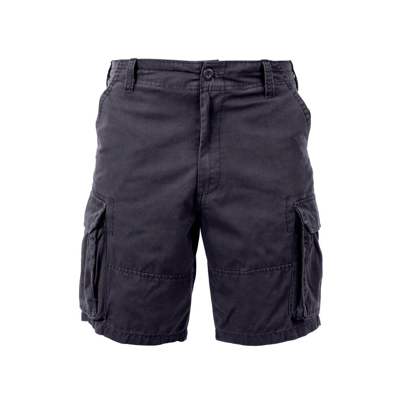 Rothco Vintage Paratrooper Cargo Shorts: Black