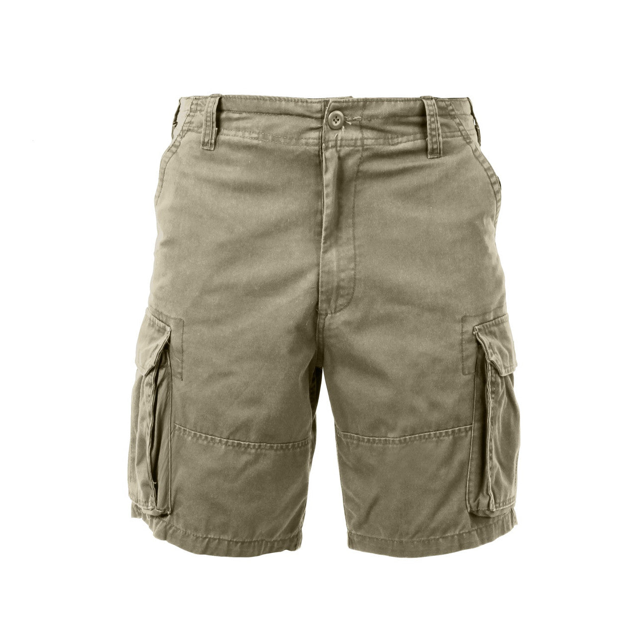 Rothco Vintage Paratrooper Cargo Shorts: Khaki