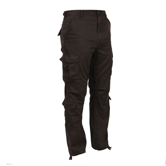Rothco Vintage Paratrooper Fatigue Pants: Black