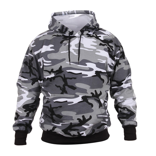 Rothco Camo Pullover Hooded Sweatshirt: City Camo