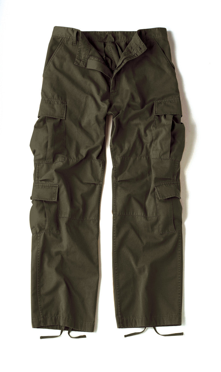 Rothco Vintage Paratrooper Fatigue Pants: Olive Drab