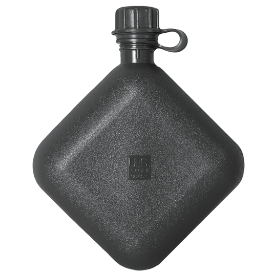 USGI US OEM 2qt Plastic Canteen: Black
