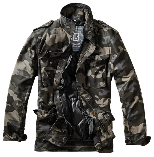 Brandit M-65 Classic Field Jacket: Dark Camo