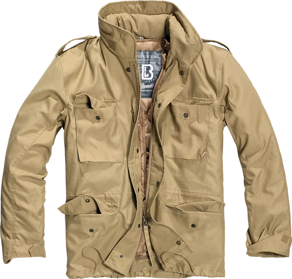 Brandit M-65 Classic Field Jacket: Camel