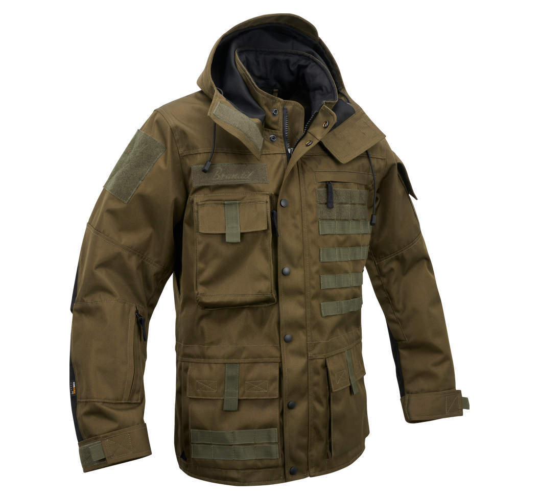 Brandit Commando TAC Jacket: Olive Drab