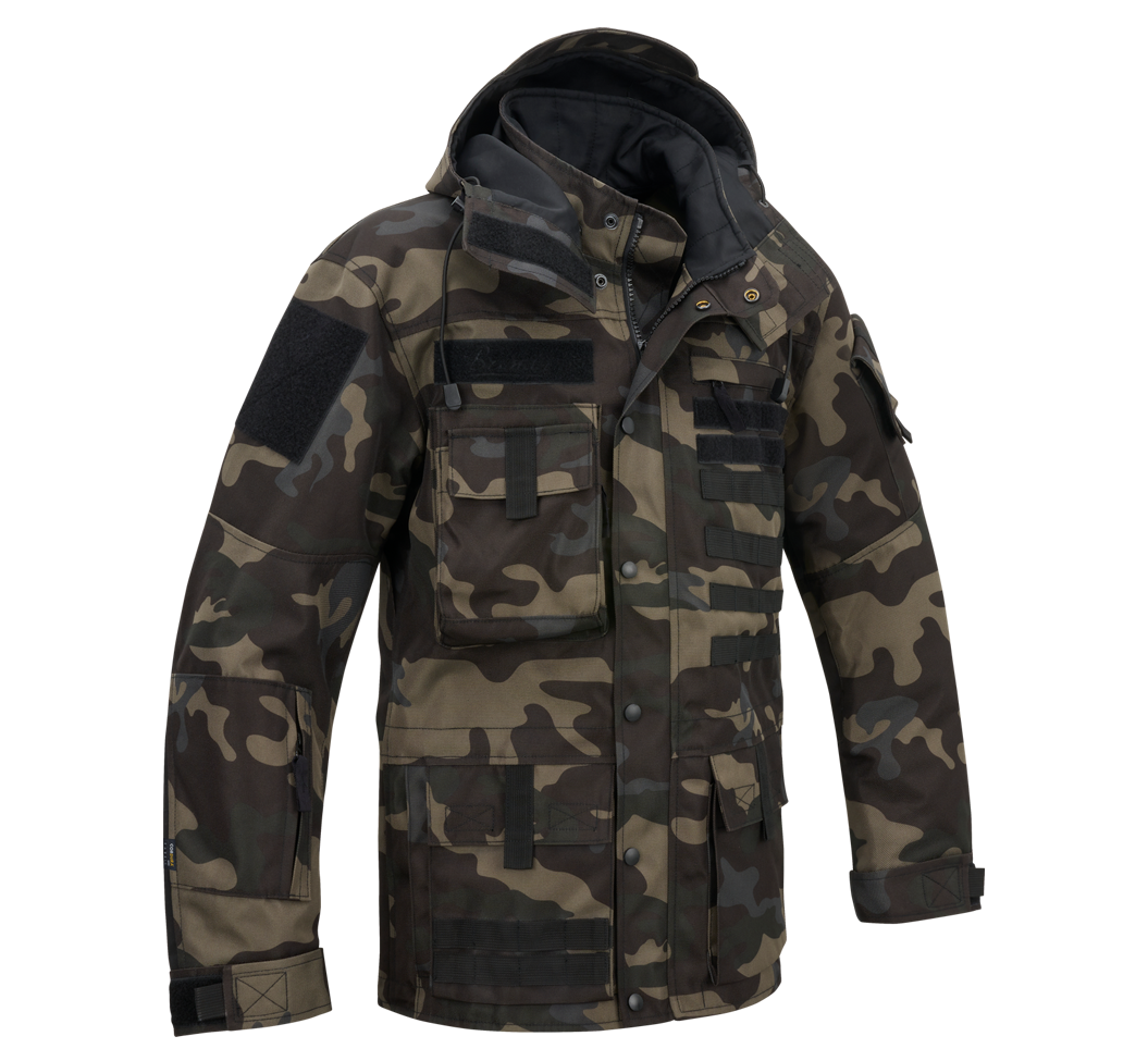 Brandit Commando TAC Jacket: Dark Camo
