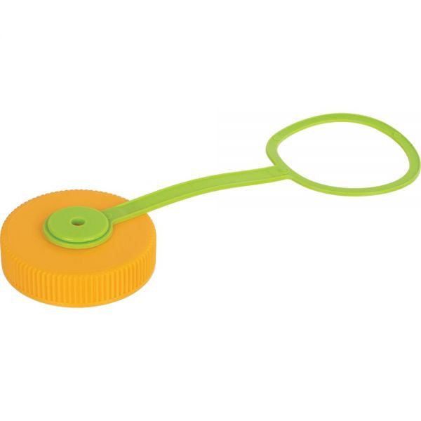 Nalgene Replacment Wide Mouth 32oz Lid: Orange & Green
