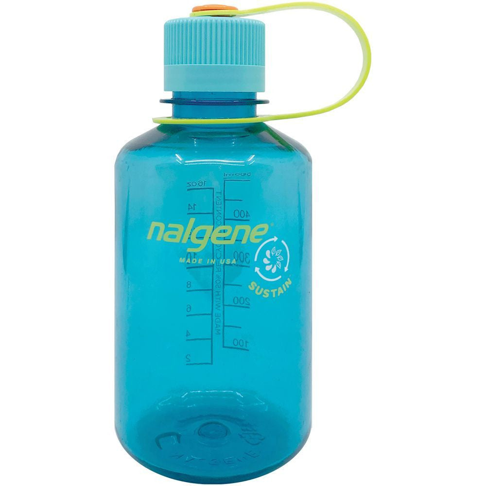 Nalgene 16oz Narrow Mouth Bottle: Cerulean