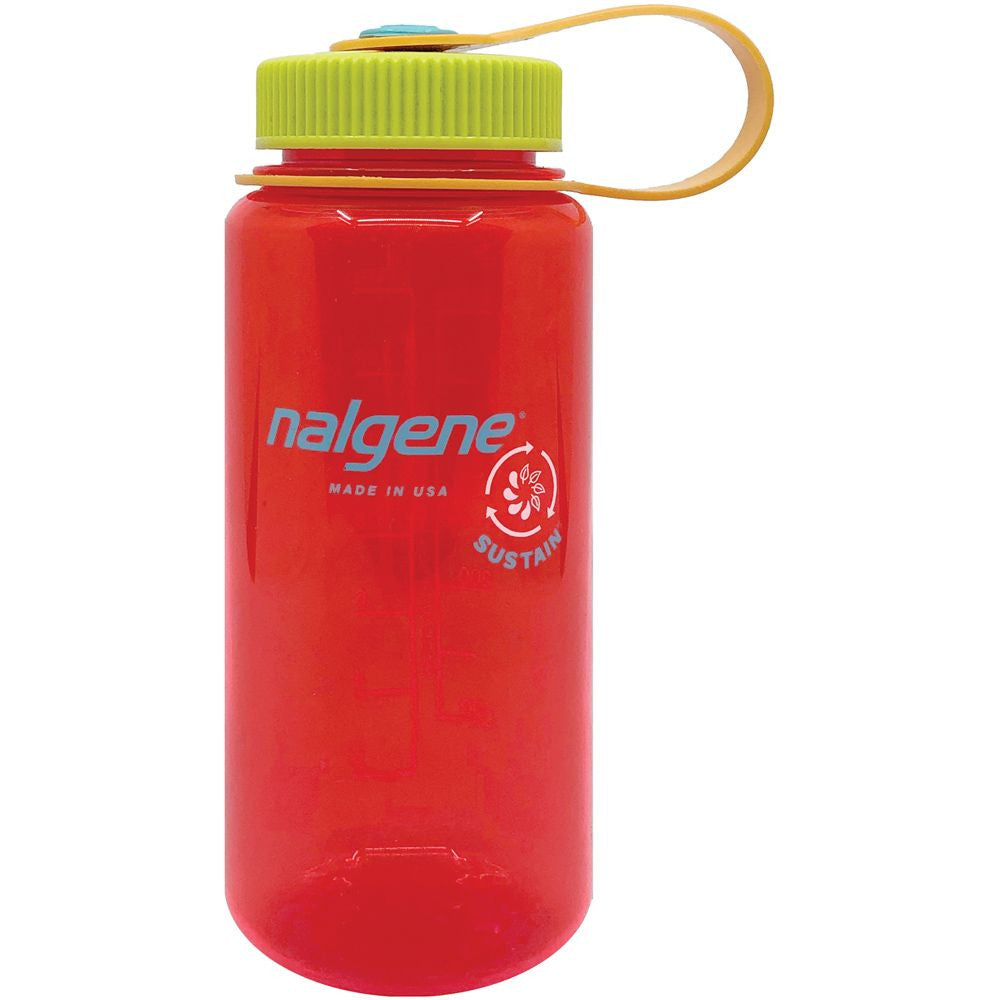 Nalgene 16oz Wide Mouth Bottle: Pomegranate