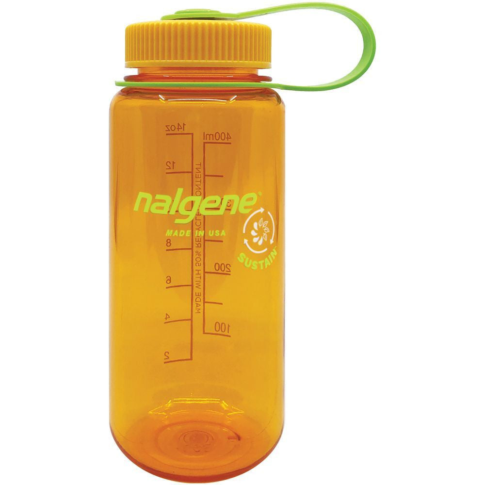 Nalgene 16oz Wide Mouth Bottle: Clementine