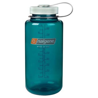 Nalgene 32oz Wide Mouth Bottle: Trout Green