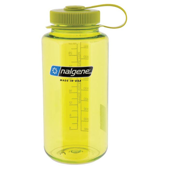 Nalgene 32oz Wide Mouth Bottle: Spring Green