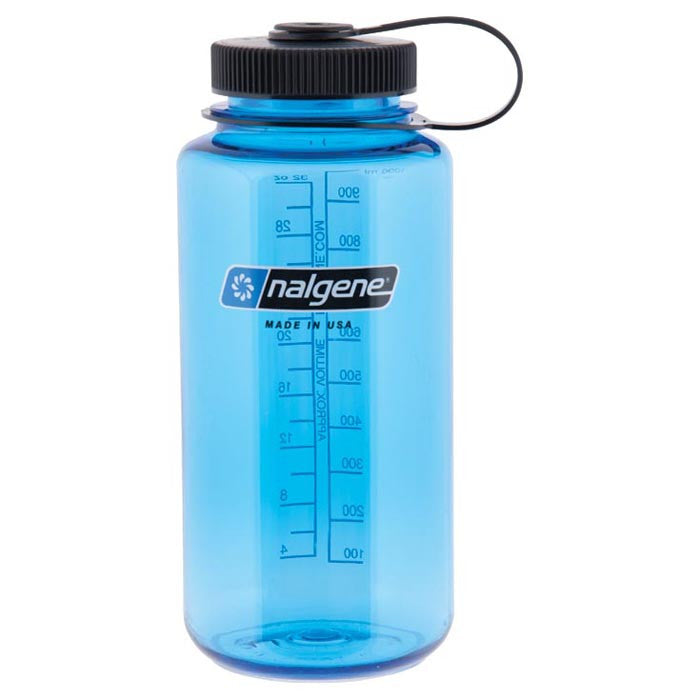 Nalgene 32oz Wide Mouth Bottle: Slate Blue