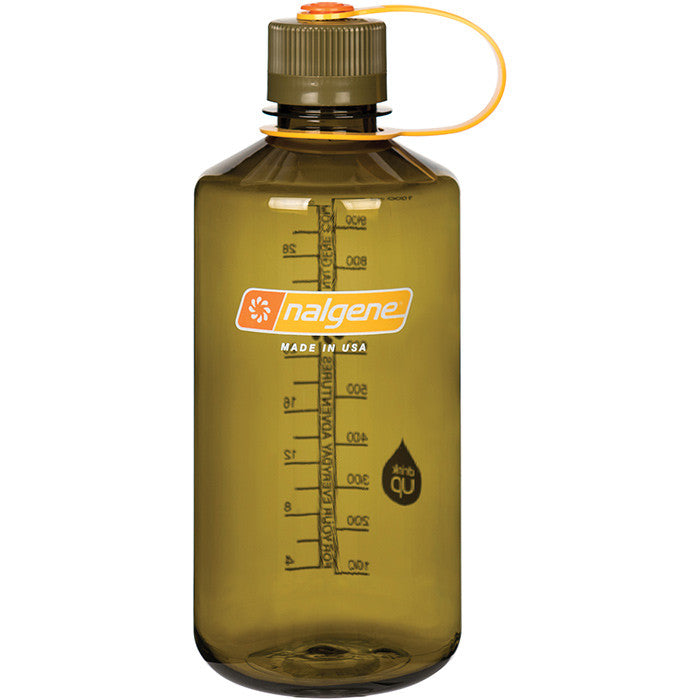 Nalgene 32oz Narrow Mouth Bottle: Olive
