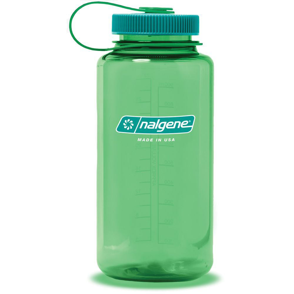 Nalgene 32oz Wide Mouth Bottle: Parrot Green