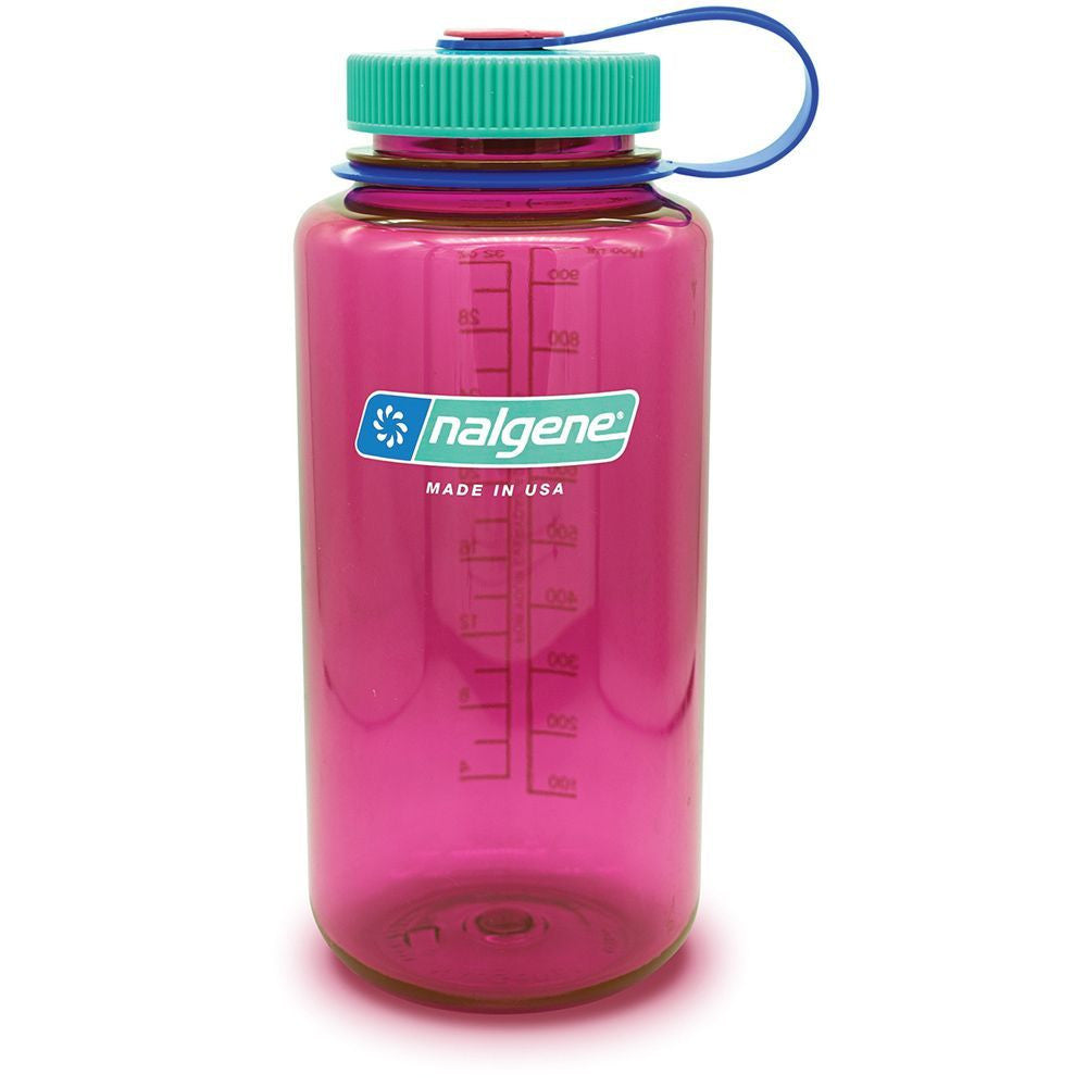 Nalgene 32oz Wide Mouth Bottle: Electric Magenta