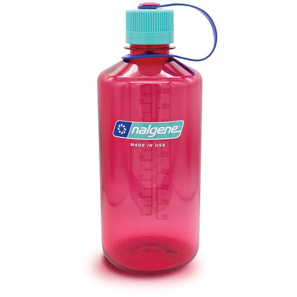 Nalgene 32oz Narrow Mouth Bottle: Electric Magenta