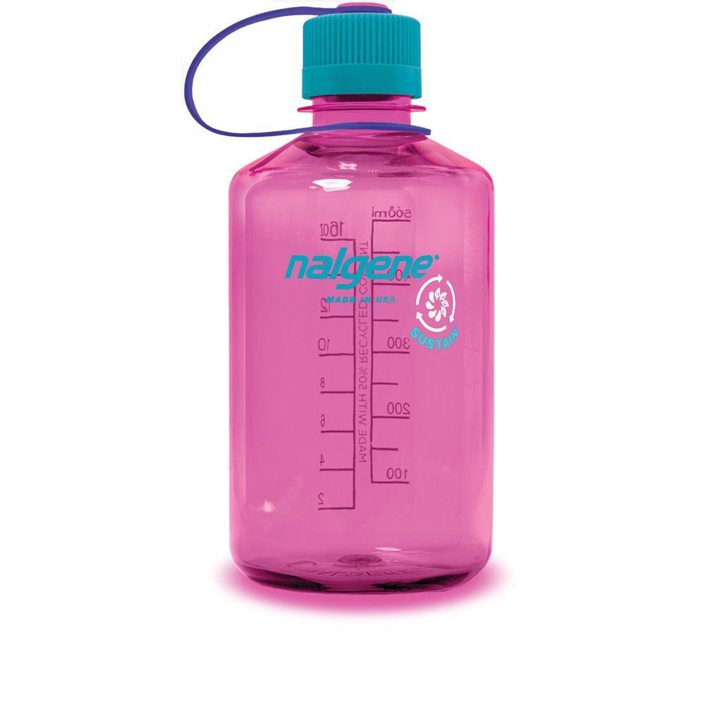 Nalgene 16oz Narrow Mouth Bottle: Electric Magenta