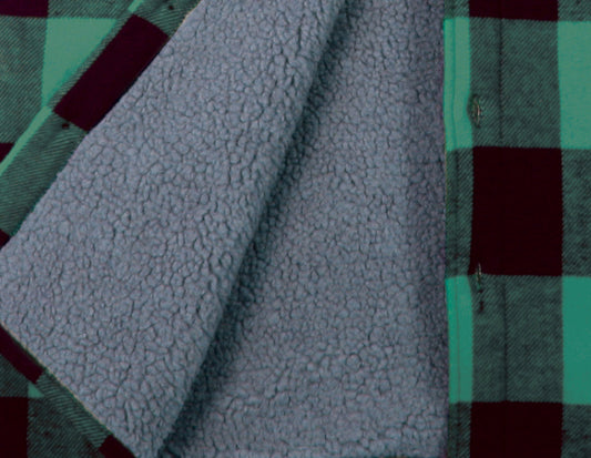 Rothco Extra Heavyweight Buffalo Plaid Sherpa Lined Flannel Shirt