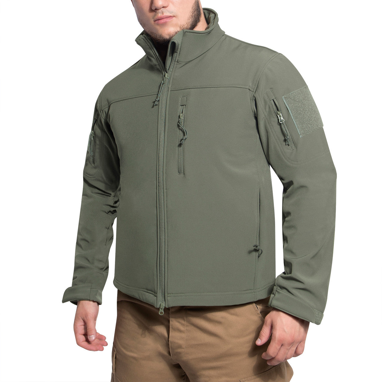 Rothco Stealth Ops Tactical Soft Shell Jacket: Olive Drab