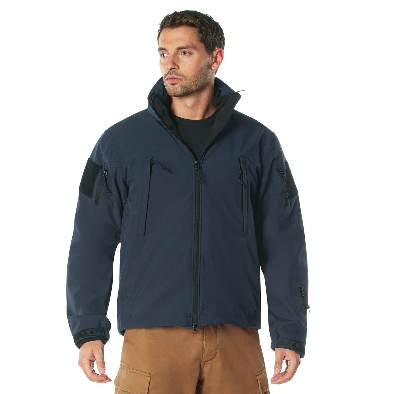 Rothco 3-in-1 Spec Ops Soft Shell Jacket: Midnight Navy Blue