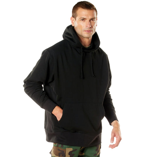 Rothco Every Day Pullover Hooded Sweatshirt: Black