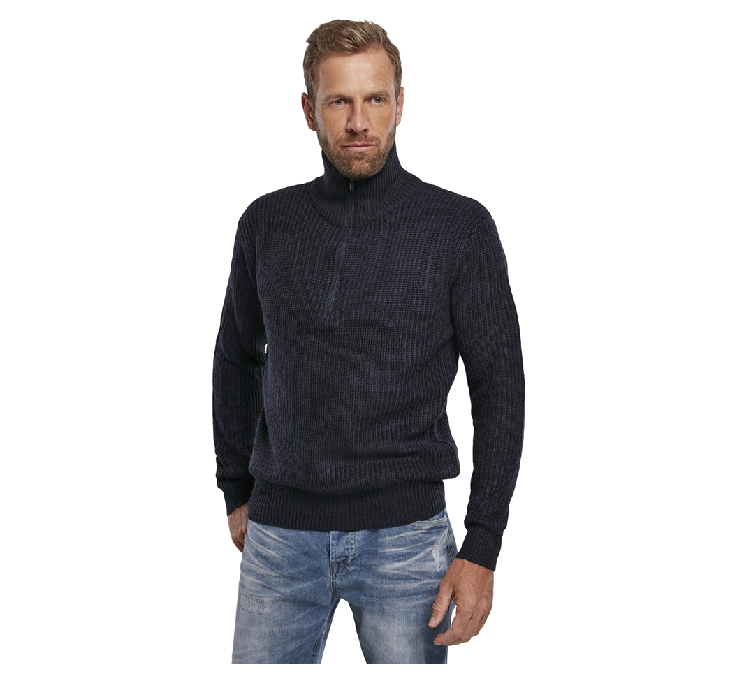 Brandit Marines Quarter Zip Sweater