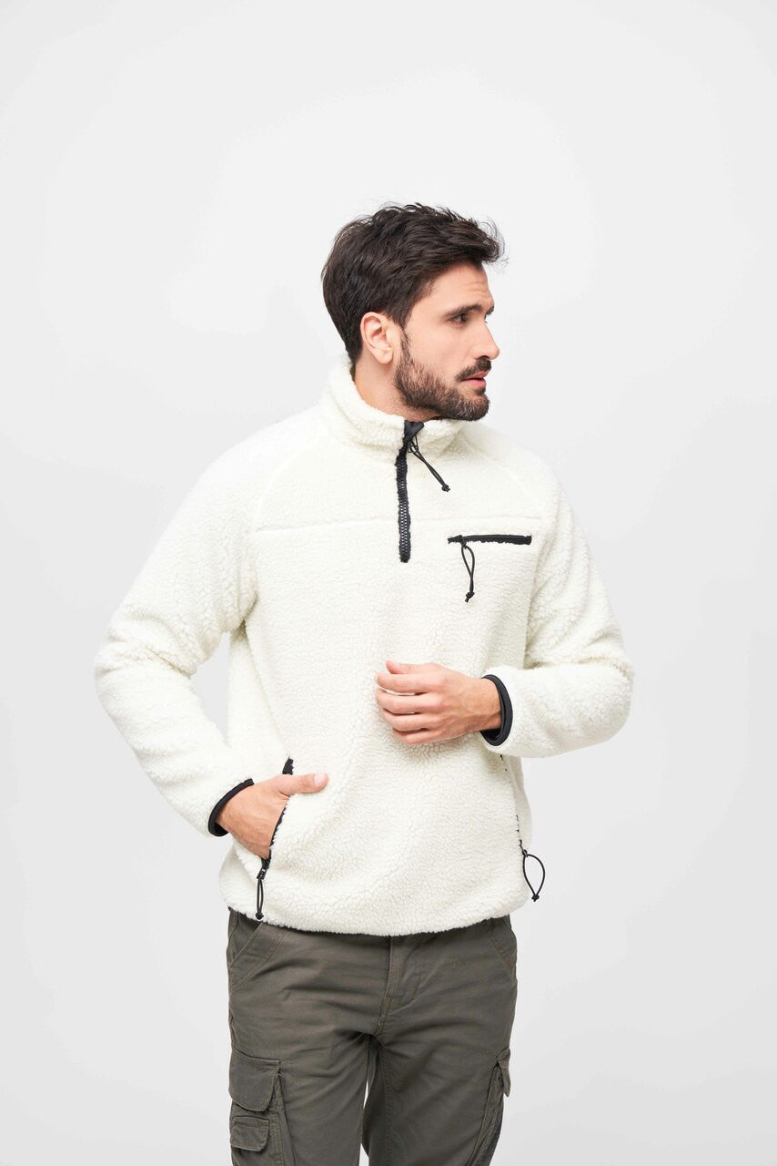 Brandit Fleece Quarter Zip Jacket