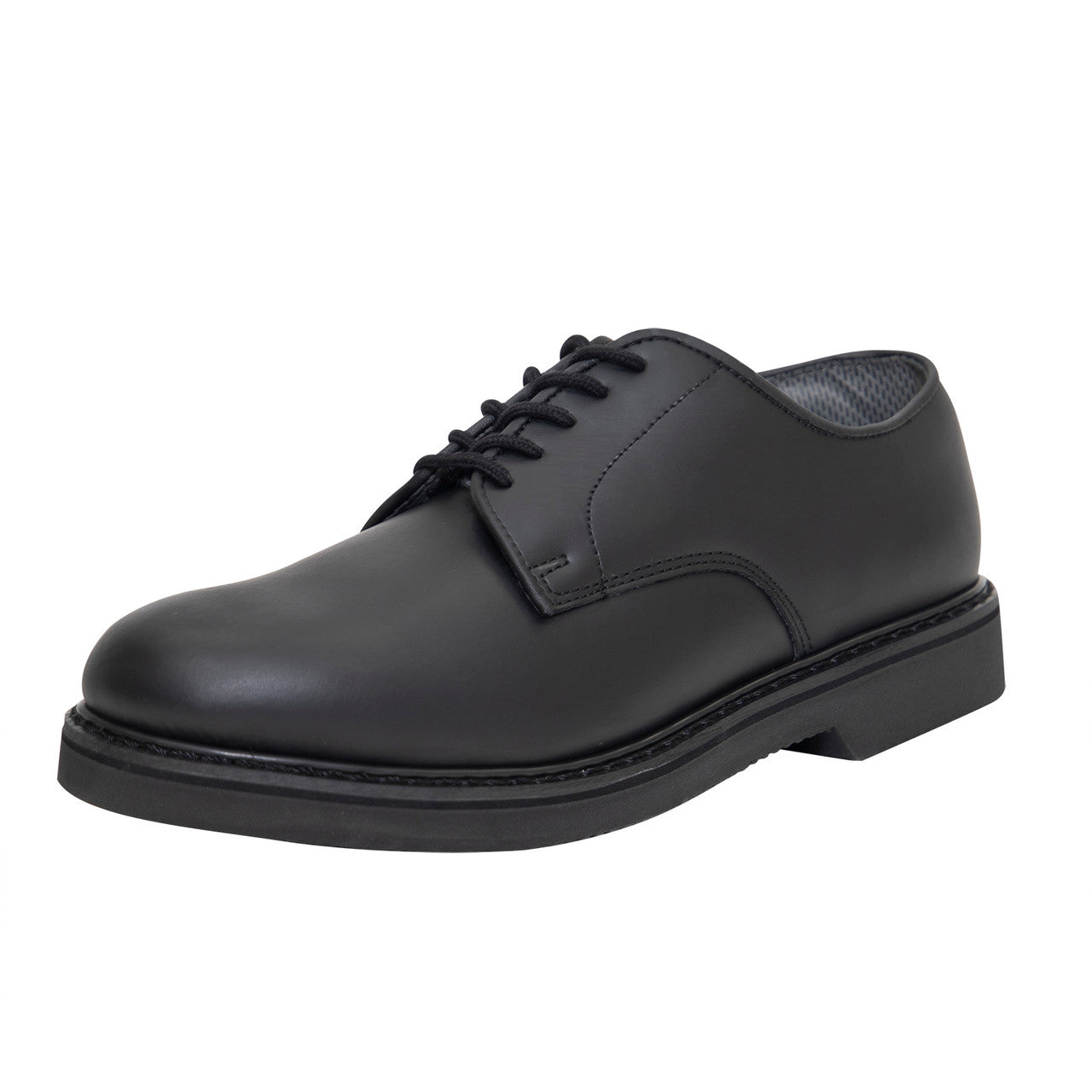 Rothco Military Uniform Oxford Leather Shoes: Black