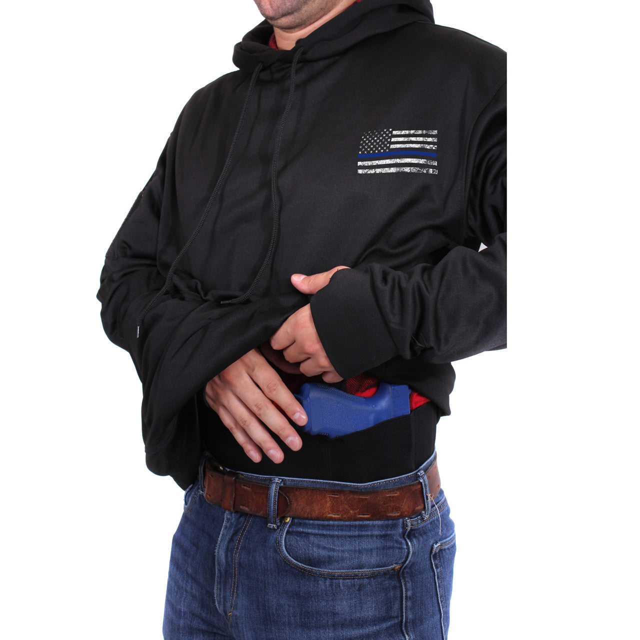 Rothco Thin Blue Line Concealed Carry Hoodie