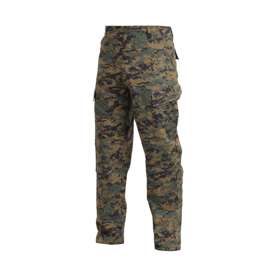 Rothco Camo Army Combat Uniform Pants: Woodland Digital Camo