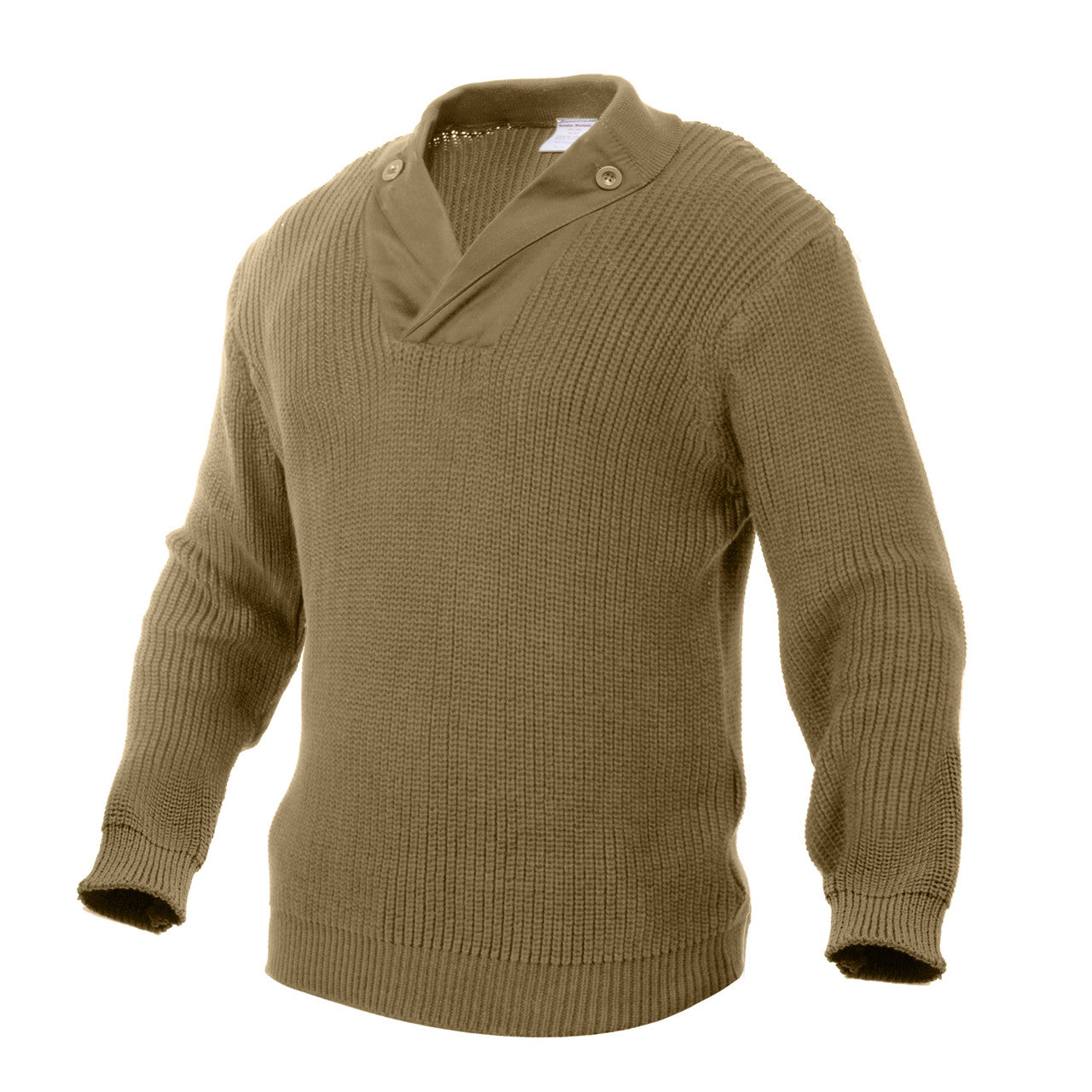 Rothco WWII Vintage Mechanics Sweater: Coyote Brown