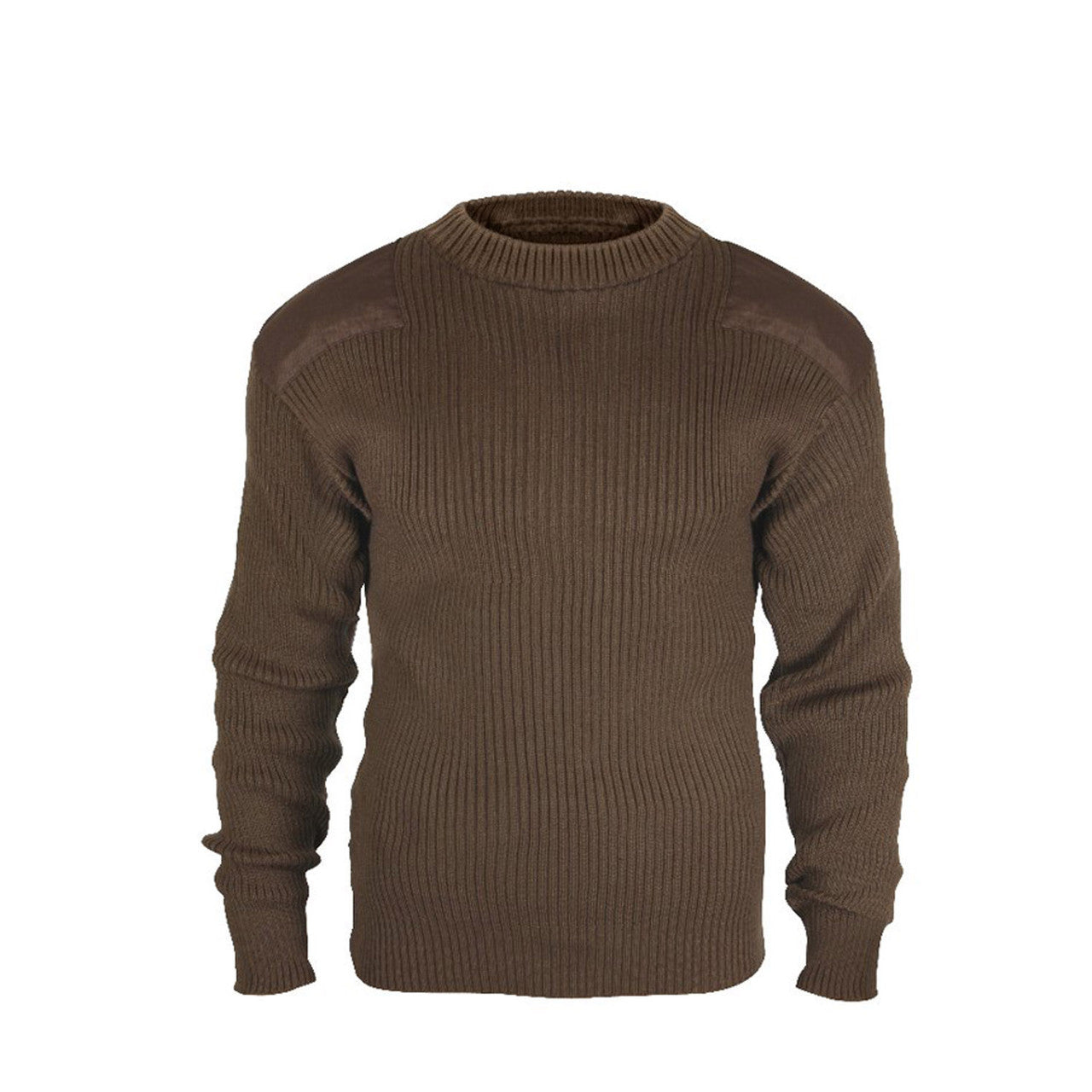 Rothco G.I. Style Acrylic Commando Sweater: Brown