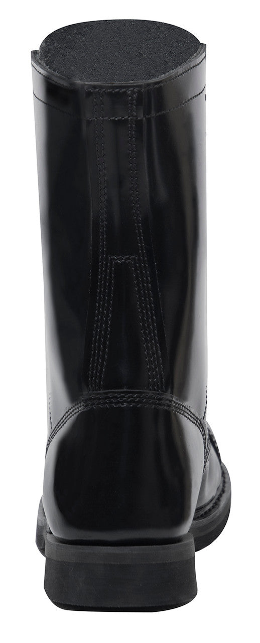Rothco 10" Black Leather Jump Boot