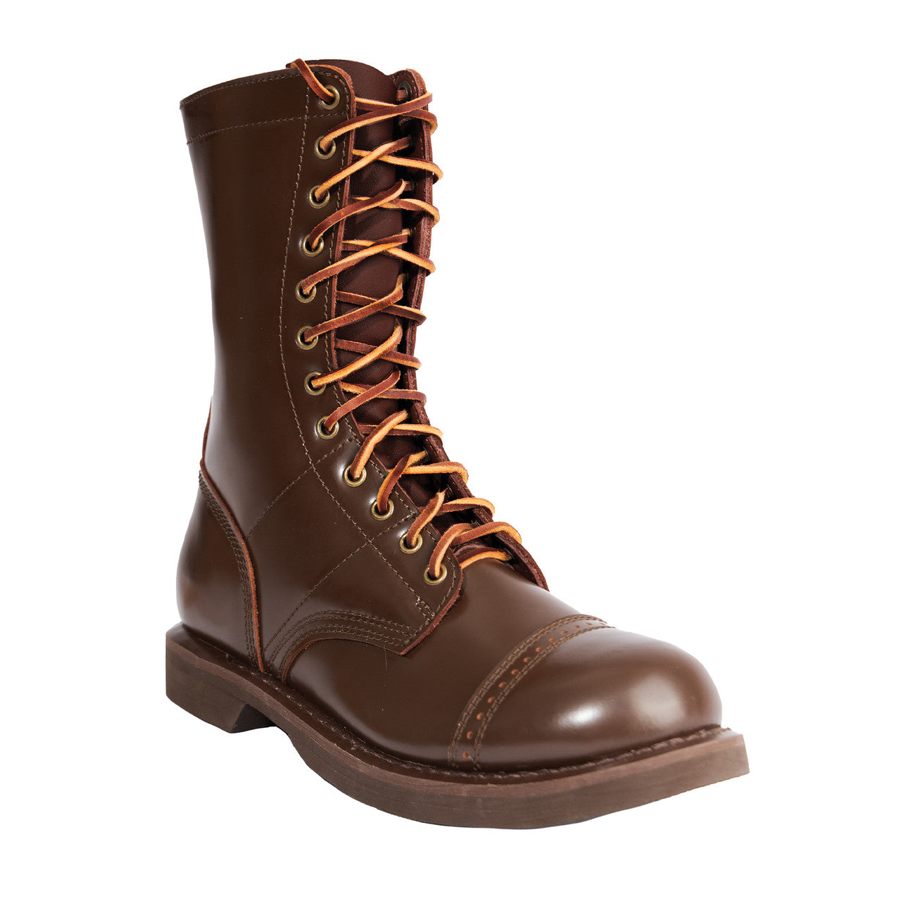 Rothco 10" Brown Leather Jump Boot