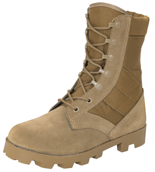 Rothco 8" G.I. Type Speedlace Combat / Jungle Boots: Coyote Brown