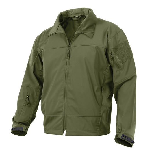 Rothco Covert Ops Lightweight Soft Shell Jacket: Olive Drab