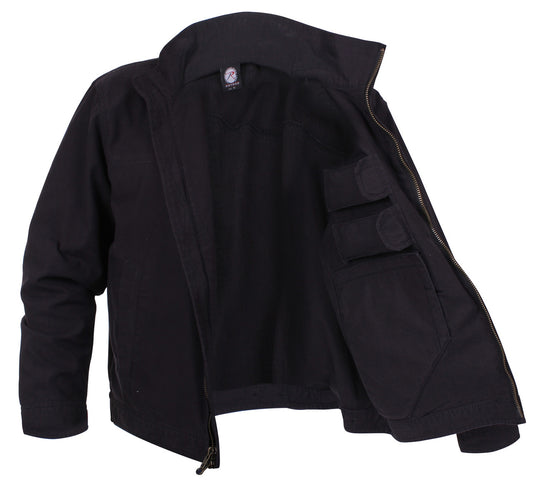 Rothco Lightweight Concealed Carry Jacket: Black