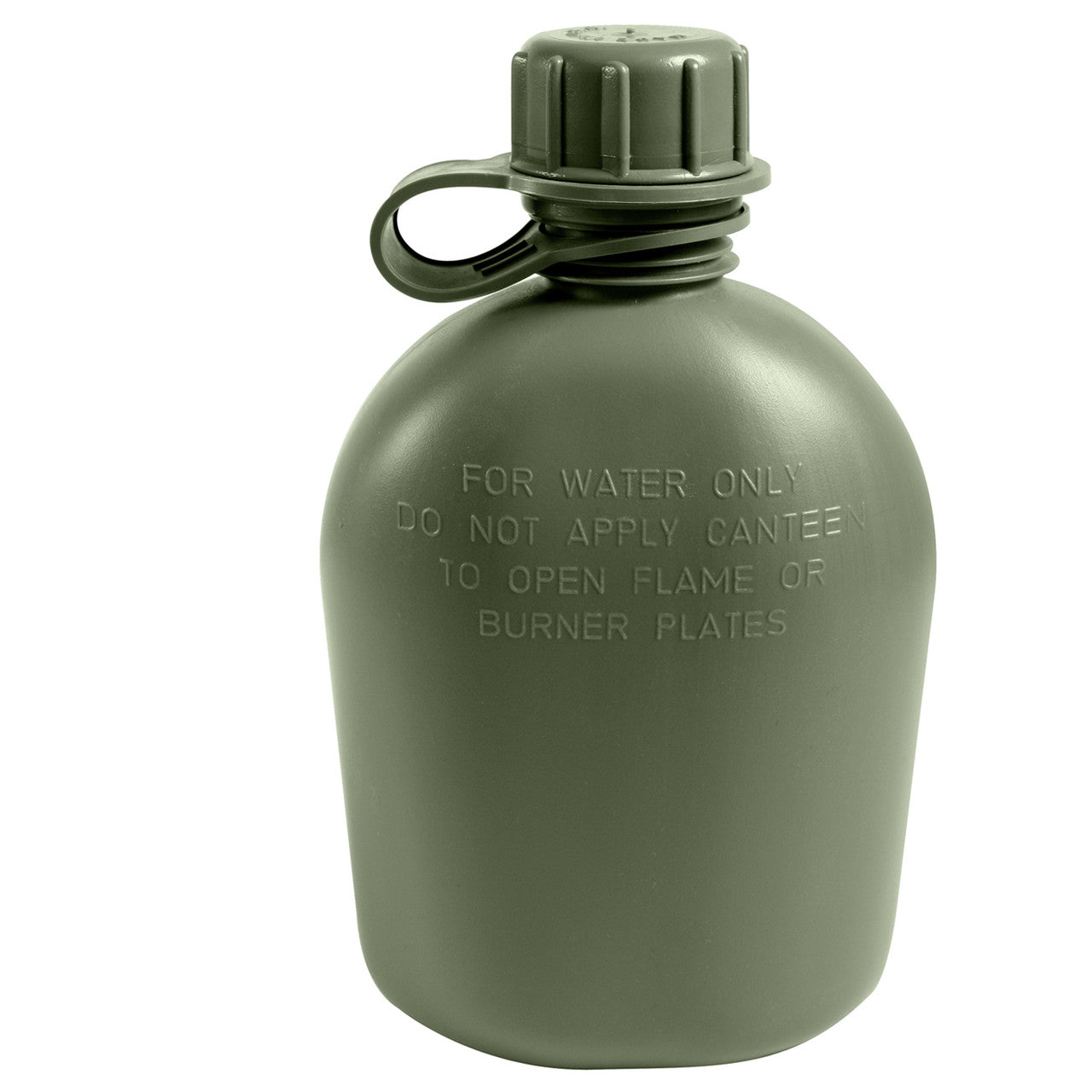 USGI OEM 1qt Plastic Canteen: Olive Drab