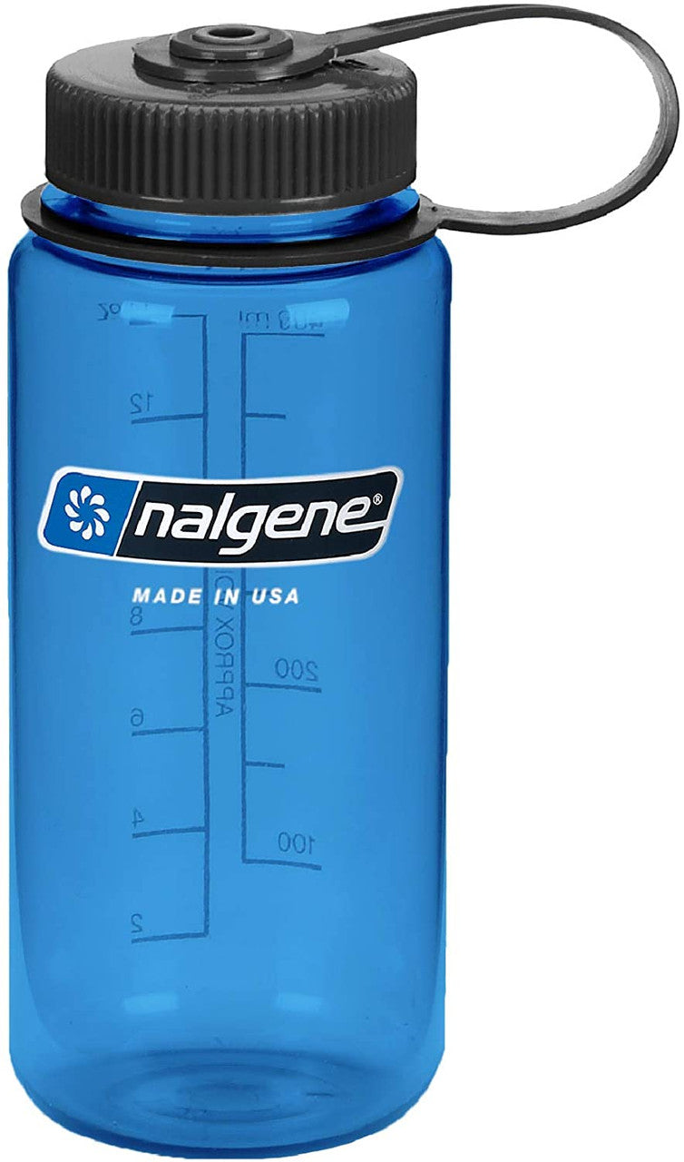 Nalgene 16oz Wide Mouth Bottle: Slate Blue