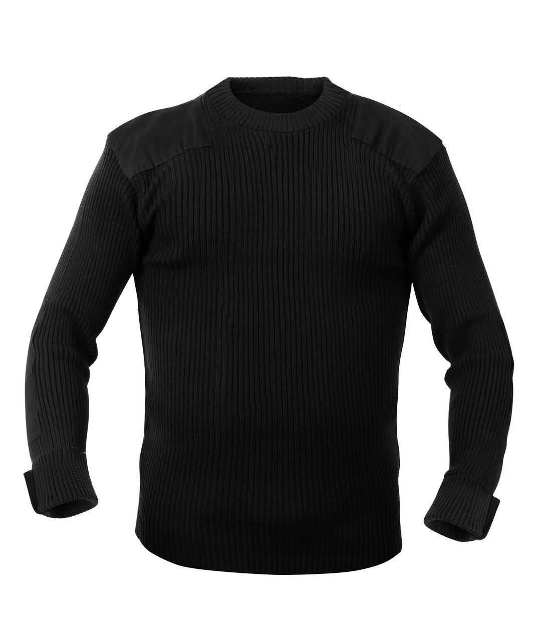 Rothco G.I. Style Acrylic Commando Sweater: Black