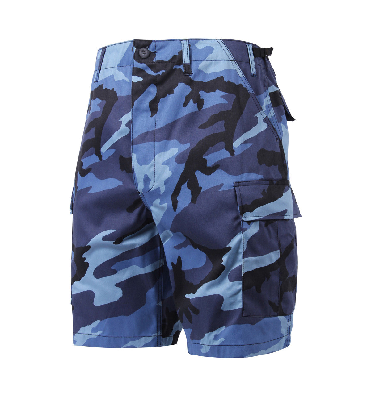 Rothco Color Camo BDU Shorts: Sky Blue Camo